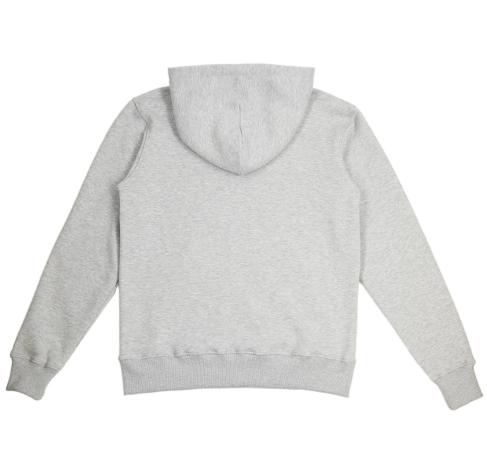 SWEAT CAPUCHE ORI D HEART GRIS - DEMAIN IL FE